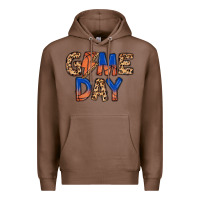 Chestnut game day basketball Premium Hoodie - MaliasSmallBusiness