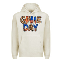 Oatmeal Heather game day basketball Premium Hoodie - MaliasSmallBusiness