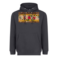 Smoke western  leopardfloral licanse plate Heavyweight Hoodie - Artiststas