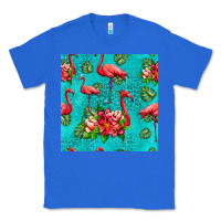 True Royal flamingo seamless pattern Classic Tee - HRA Design Shop