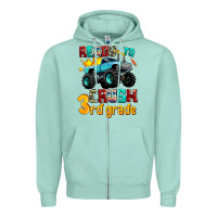 Seafoam ready to school crush 3rd grade Zipper Hoodie - AdoDesignShop