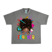 Tornado teacher afro messy bun Urban Heavy Tee - texasbilliewilder