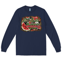 Navy hot aunt summer Long Sleeve Tee - SublimationCraftShop