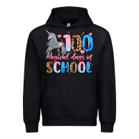 Black 100 magical days of school Urban Hoodie - LillyAllenDesigns