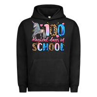 Pigment Black 100 magical days of school Urban Hoodie - LillyAllenDesigns
