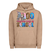 Pigment Burro 100 magical days of school Urban Hoodie - LillyAllenDesigns