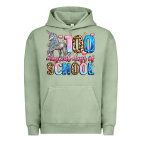 Pigment Oil Green 100 magical days of school Urban Hoodie - LillyAllenDesigns