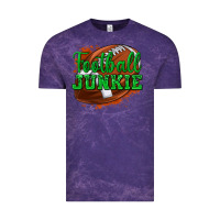 Cloud Purple football junkie Vintage Tee - texasbilliewilder
