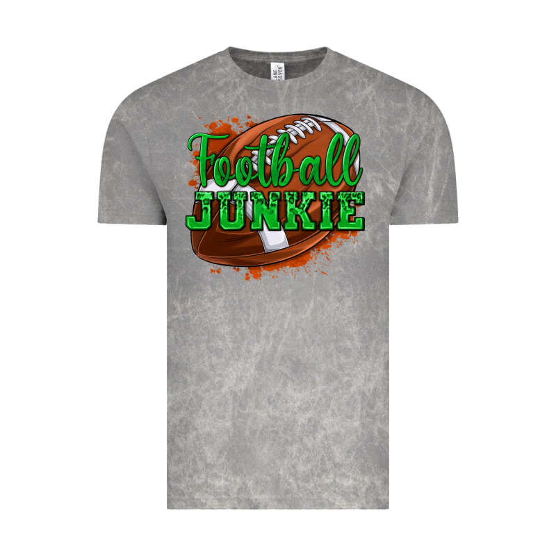 Football Junkie Vintage Tee by texasbilliewilder | Teevron