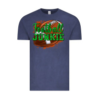 Vintage Denim football junkie Vintage Tee - texasbilliewilder