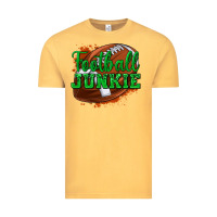 Vintage Mustard football junkie Vintage Tee - texasbilliewilder