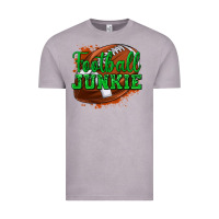 Vintage Zinc football junkie Vintage Tee - texasbilliewilder