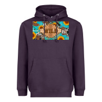 Plum western wild and sunflower leopard turquoise cowhide licanse plate Heavyweight Hoodie - Artiststas