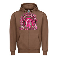 Chestnut heal cancer rainbow Zipper Hoodie - JahusDesignShop