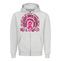 Dove Grey heal cancer rainbow Zipper Hoodie - JahusDesignShop
