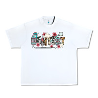 White dentist Urban Heavy Tee - Zillion Design Studio