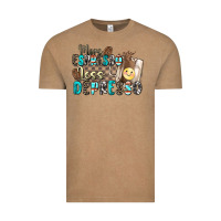 Vintage Coffee more espresso less depresso Vintage Tee - Zillion Design Studio