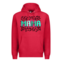 Cardinal mama leopard Premium Hoodie - MaliasSmallBusiness