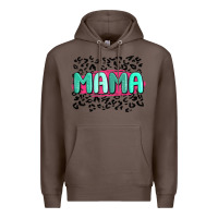 Coffee mama leopard Premium Hoodie - MaliasSmallBusiness