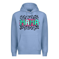 Colony Blue mama leopard Premium Hoodie - MaliasSmallBusiness