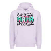Lilac mama leopard Premium Hoodie - MaliasSmallBusiness