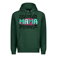 Sports Green mama leopard Premium Hoodie - MaliasSmallBusiness