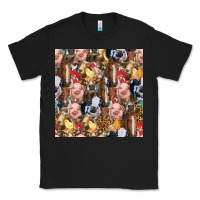 Black western farm animals seamless pattern Classic Tee - HRA Design Shop