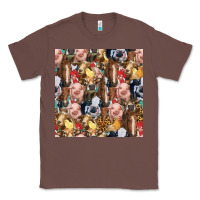 Chestnut western farm animals seamless pattern Classic Tee - HRA Design Shop