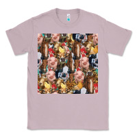 Lilac western farm animals seamless pattern Classic Tee - HRA Design Shop