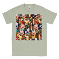 Matcha western farm animals seamless pattern Classic Tee - HRA Design Shop