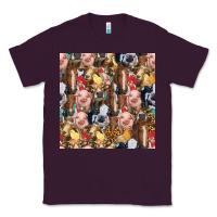 Plum western farm animals seamless pattern Classic Tee - HRA Design Shop