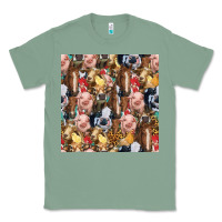 Sage western farm animals seamless pattern Classic Tee - HRA Design Shop
