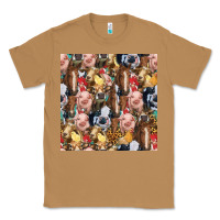 Toasted Coconut western farm animals seamless pattern Classic Tee - HRA Design Shop