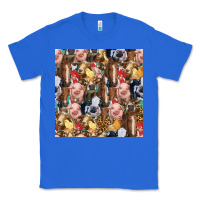 True Royal western farm animals seamless pattern Classic Tee - HRA Design Shop