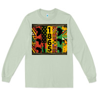 Matcha juneteenth 1865 tumbler Long Sleeve Tee - HRA Design Shop