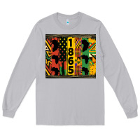 Moon Dust juneteenth 1865 tumbler Long Sleeve Tee - HRA Design Shop