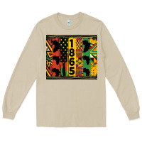 Mushroom juneteenth 1865 tumbler Long Sleeve Tee - HRA Design Shop
