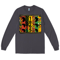 Smoke juneteenth 1865 tumbler Long Sleeve Tee - HRA Design Shop
