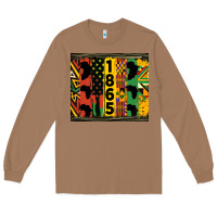 Toasted Coconut juneteenth 1865 tumbler Long Sleeve Tee - HRA Design Shop