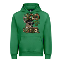 Emerald 100 days of school hunting deer Urban Hoodie - LillyAllenDesigns