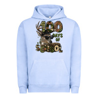 Pigment Grape Ice 100 days of school hunting deer Urban Hoodie - LillyAllenDesigns