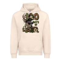 Sandshell 100 days of school hunting deer Urban Hoodie - LillyAllenDesigns