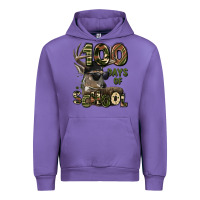 Tulip 100 days of school hunting deer Urban Hoodie - LillyAllenDesigns
