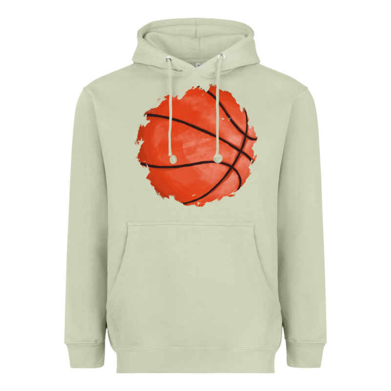 Basketball Patch Heavyweight Hoodie by AdoDesignShop | Teevron