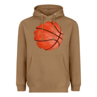 Toasted Coconut basketball patch Heavyweight Hoodie - AdoDesignShop