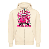 Sandshell breast cancer no one fights alone truck football Zipper Hoodie - JahusDesignShop