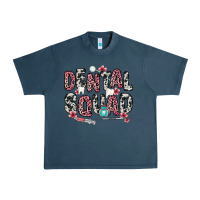 Midnight Navy dental squad Urban Heavy Tee - Zillion Design Studio