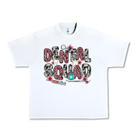 White dental squad Urban Heavy Tee - Zillion Design Studio
