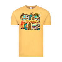 Vintage Mustard campers gonna camp Vintage Tee - Zillion Design Studio
