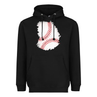 Black baseball patch Heavyweight Hoodie - AdoDesignShop